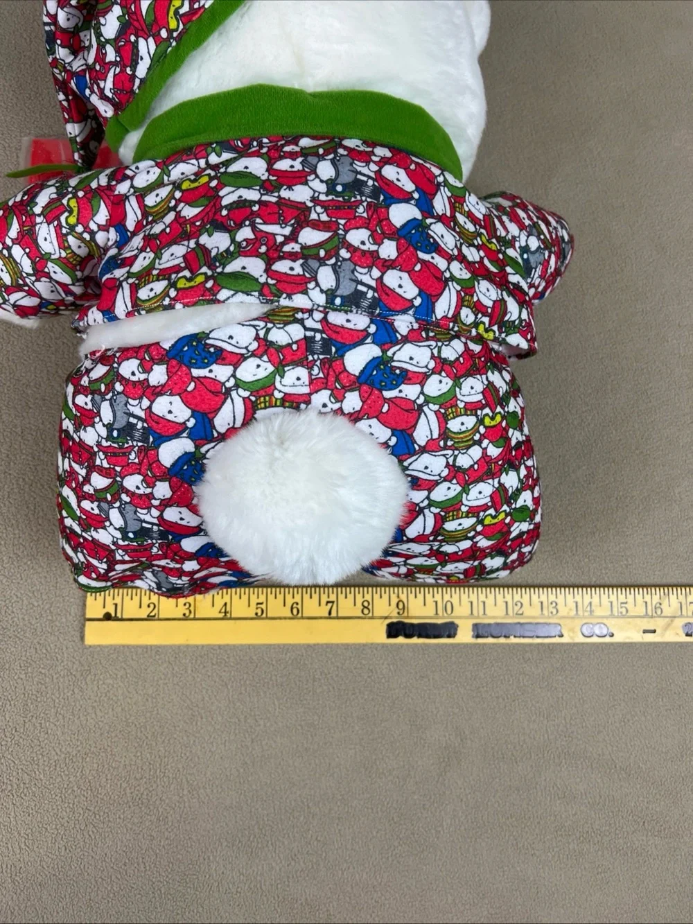 2007 Macy's Santabear Collection PJs Teddy Bear W/ Collectible Cards. 16